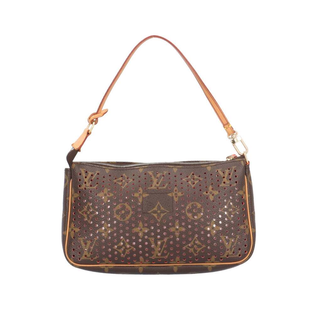 LOUIS VUITTON Authentic Brown Monogram Pochette Bag - Picture 3 of 12